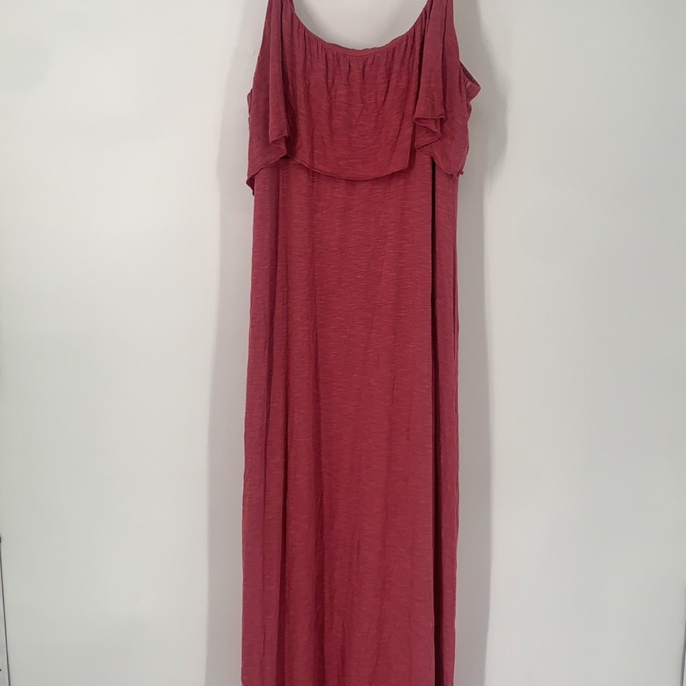 Torrid maxi pink dress plus size 3x